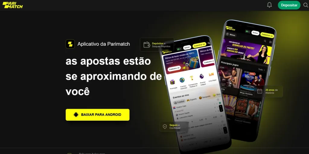 PariMatch Baixar para Android